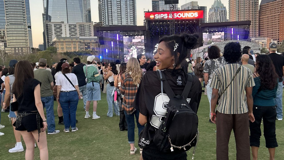 Festival hydration backpack Hauter Water Bag for raves and music festivals