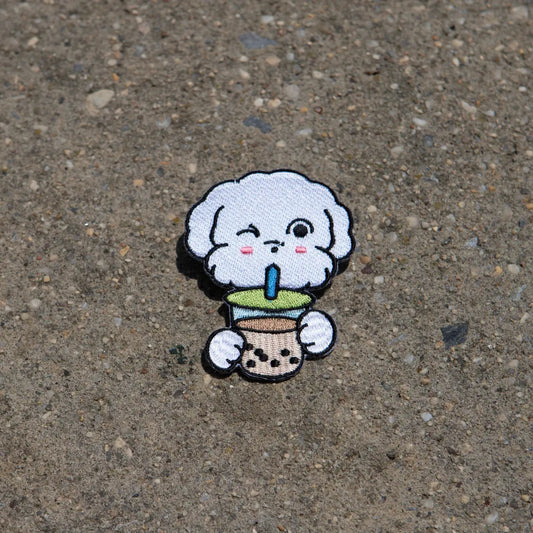 Boba Cup Pup Patch